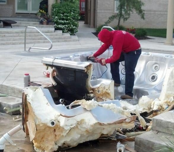 Hot Tub Removal Gilbert AZ Gilbert Junk Removal